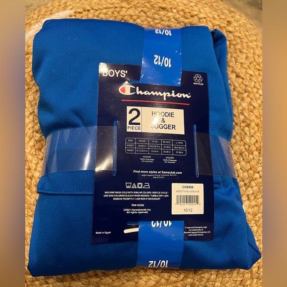Champion Boys' Blue Hoodie & Jogger Set - Picture 2 of 2